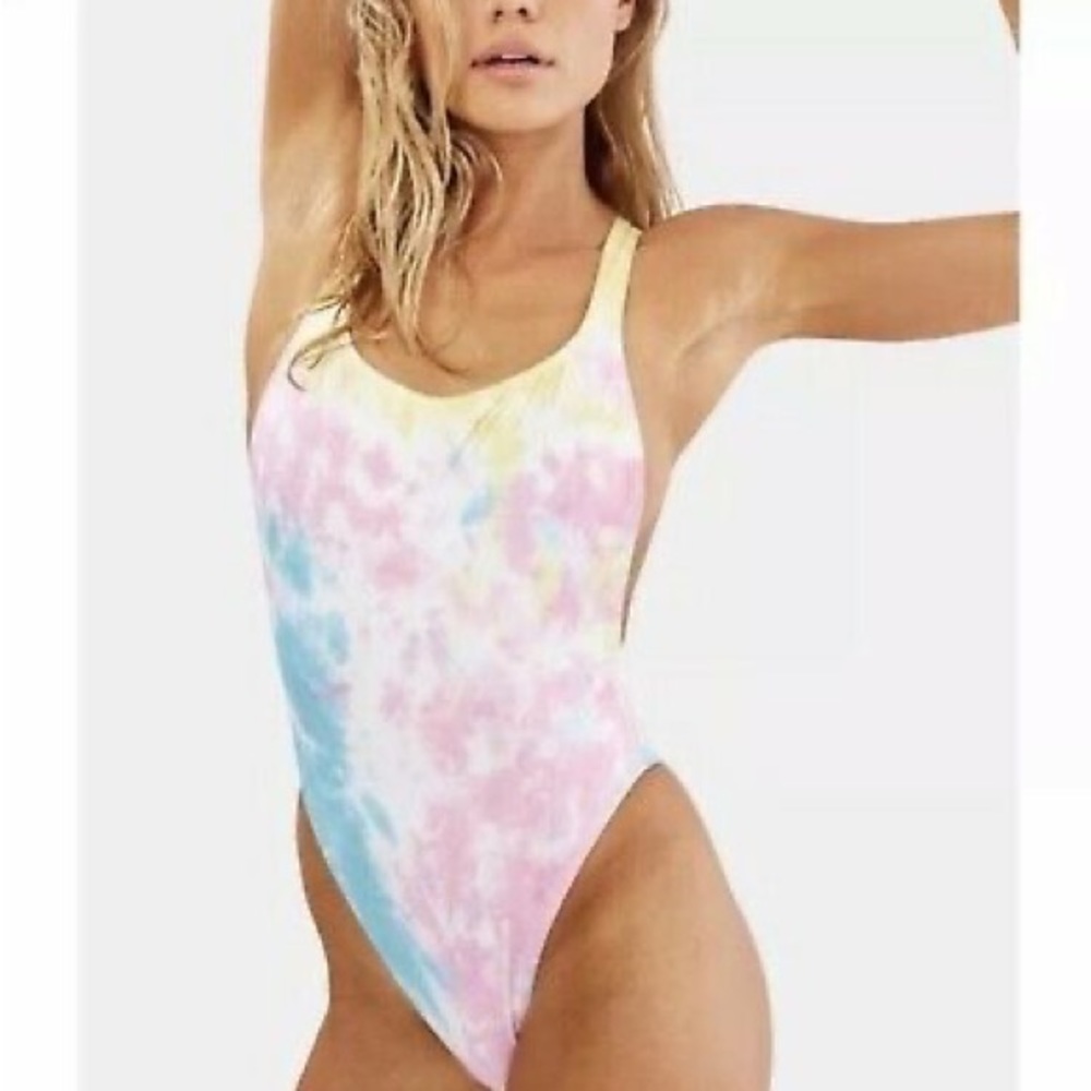New Solid & Striped Free People Venice Swimsuit One piece in Medium tie dye